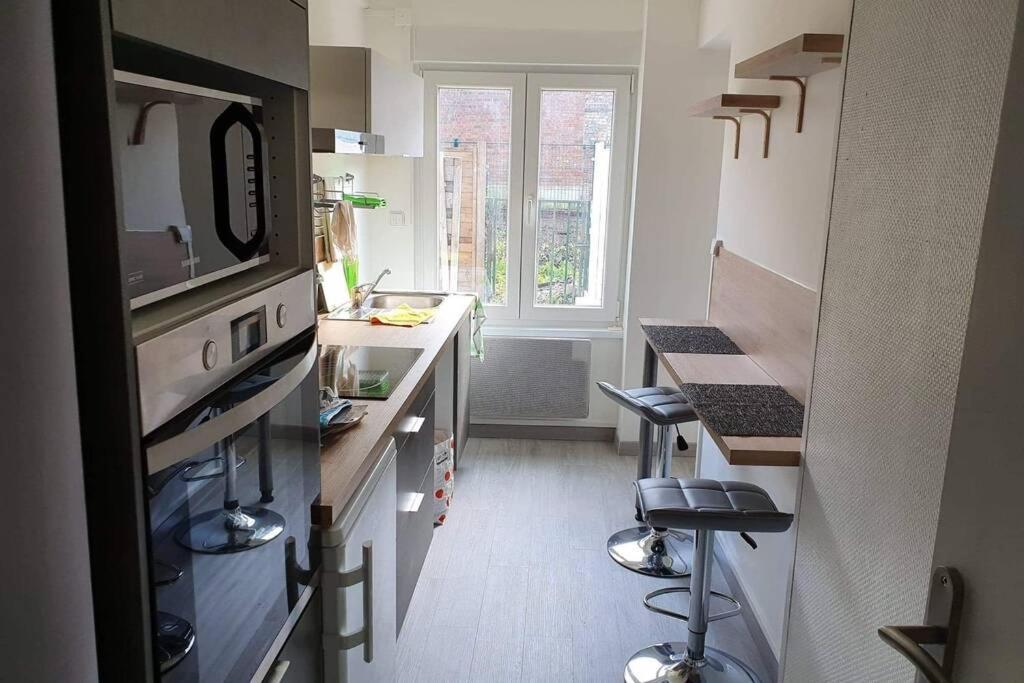 فالنسيان Appartement Avec Jardin Hyper Entre المظهر الخارجي الصورة